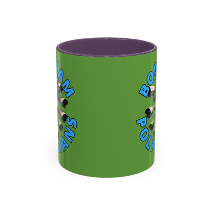 Bodycam the Politicians Cameras Green Accent Mug by cypherpunkgear.com