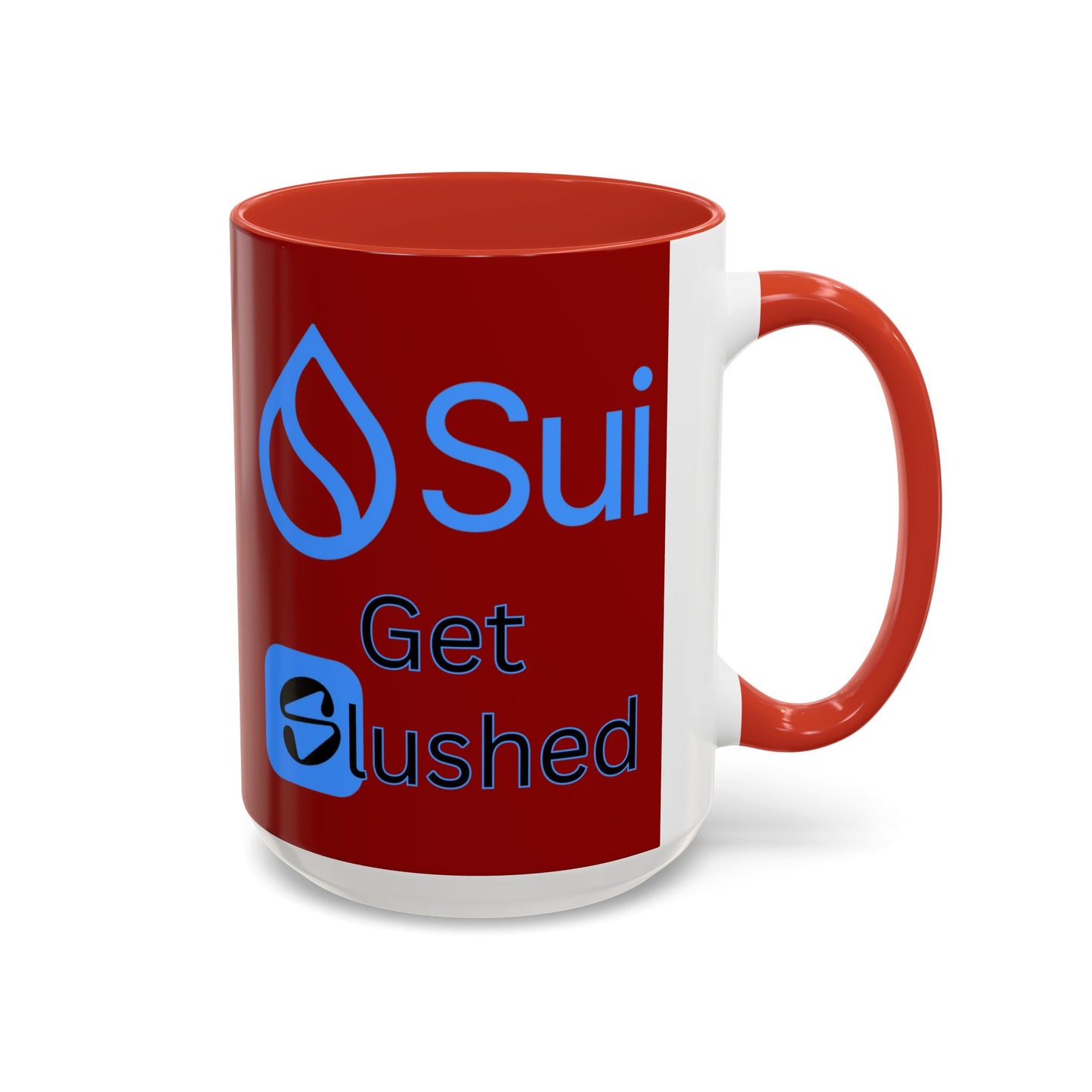 Sui: Get Slushed Red Accent Mug by cypherpunkgear.com