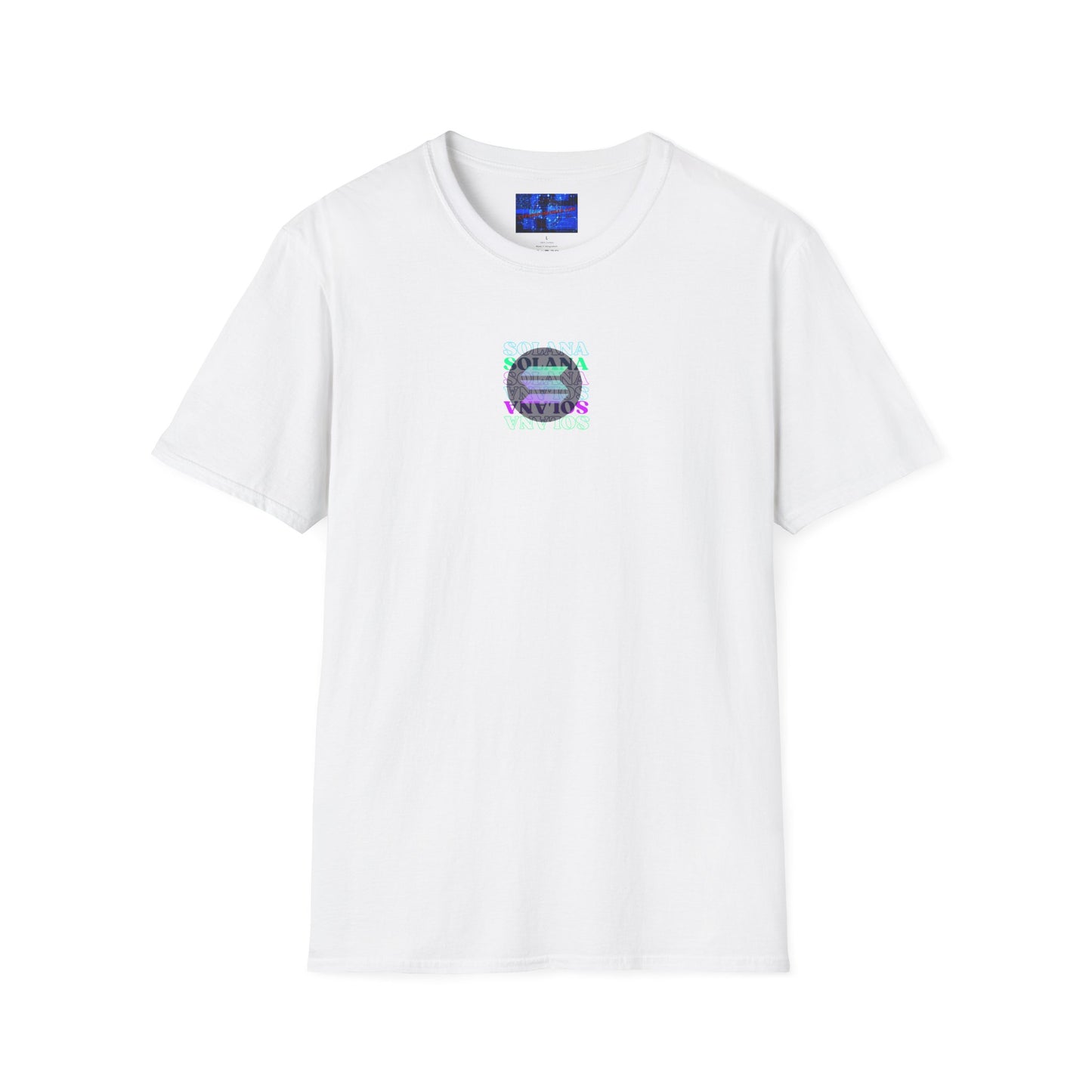 2-sided, Solana Light colors Unisex T-Shirt by cypherpunkgear.com