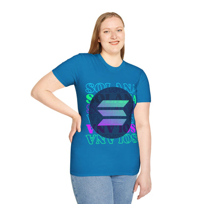 Solana, Solana, Solana (SOL) Dark colors Unisex T-Shirt by cypherpunkgear.com