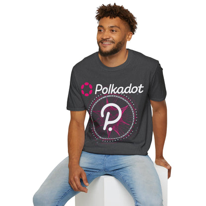 Polkadot (DOT) Dark colors Unisex T-Shirt by cypherpunkgear.com