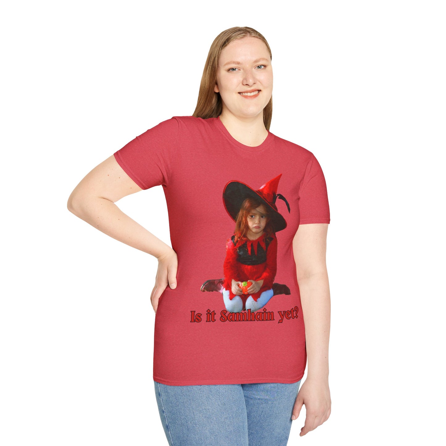 Is it Samhain yet? LTcolors Unisex T-Shirt by CreepyCrafts.boo