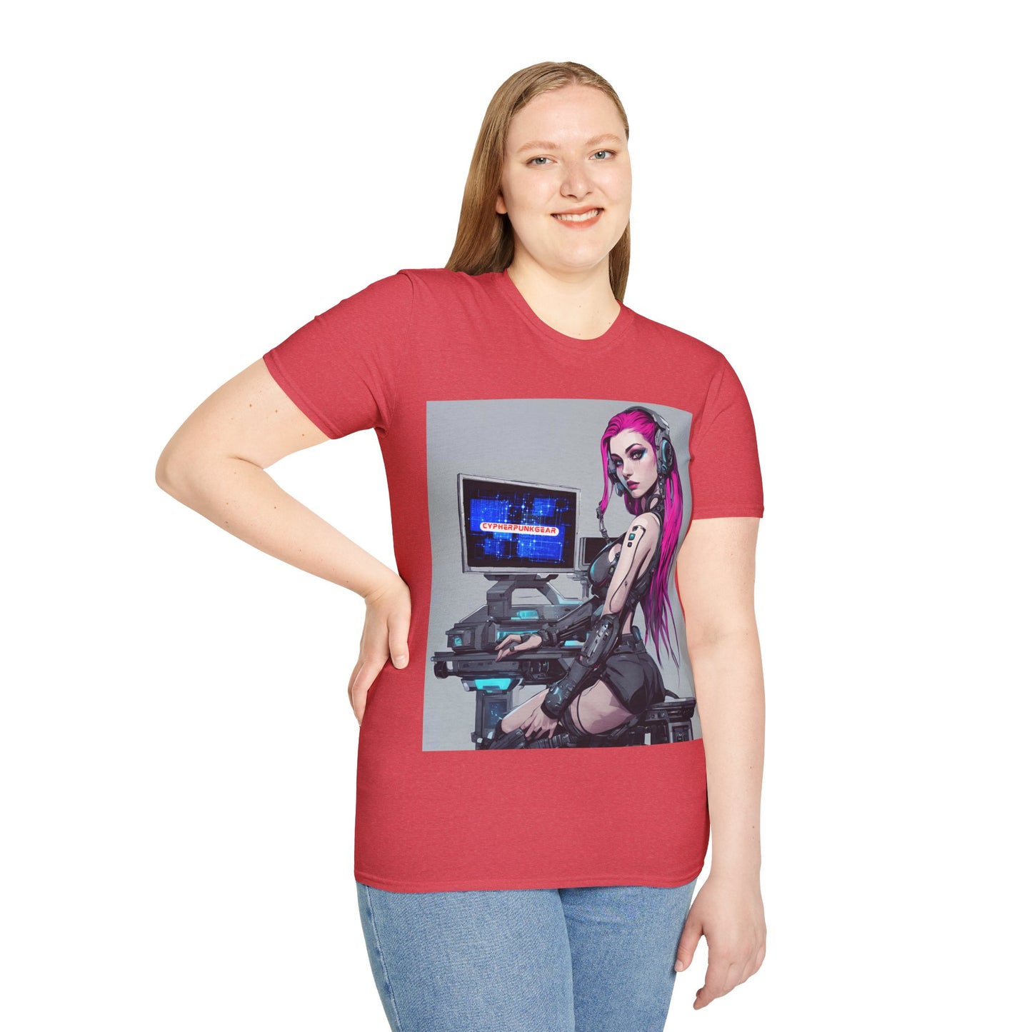 ¡Cyberpunk de cypherpunkgear! Camiseta unisex de estilo suave