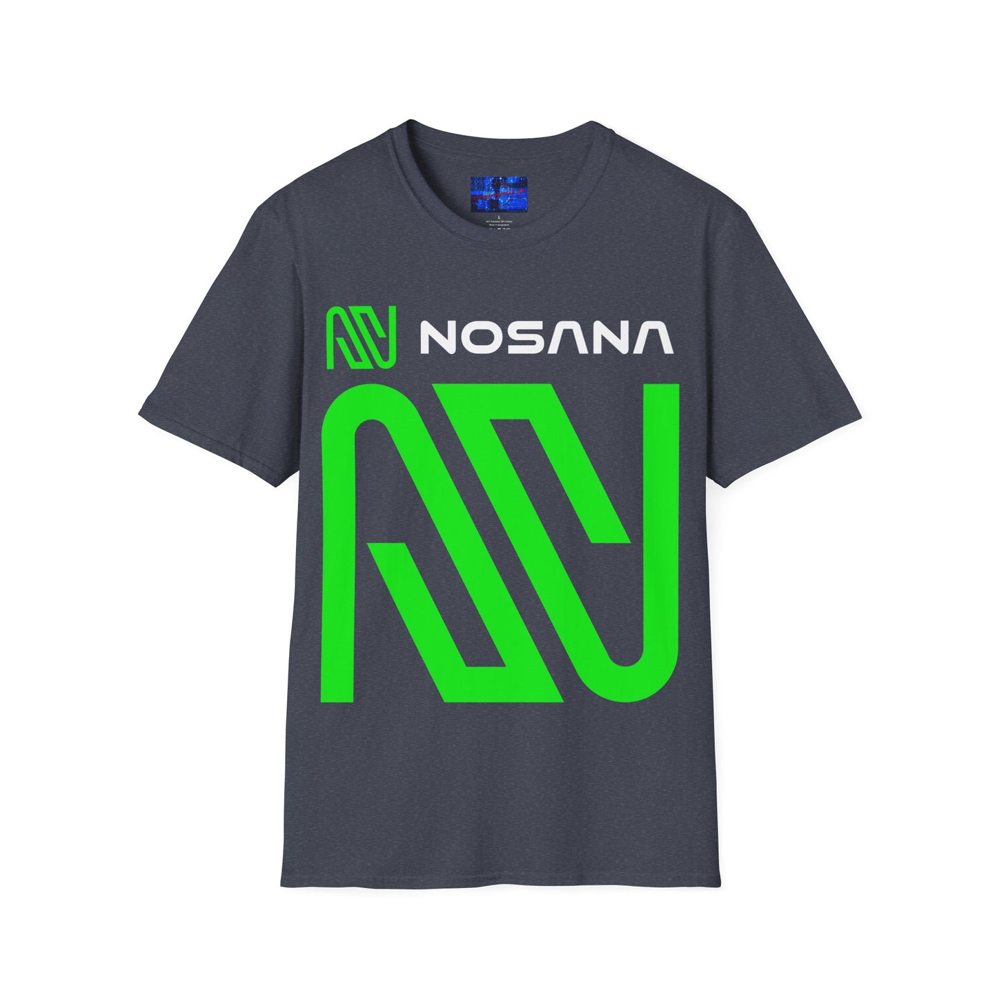 Nosana (NOS) Dark colors Unisex T-Shirt by cypherpunkgear.com