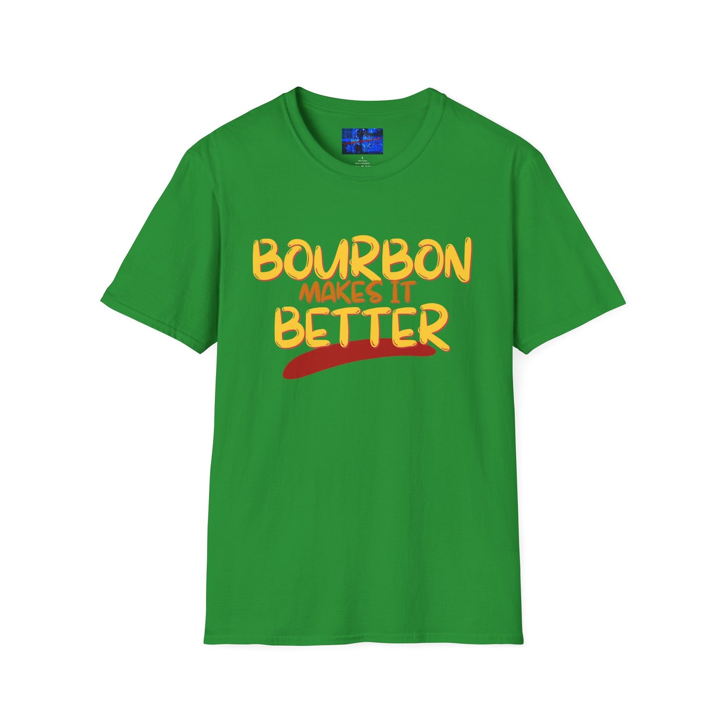 ¡Bourbon lo mejora con cypherpunkgear! Camiseta unisex de estilo suave