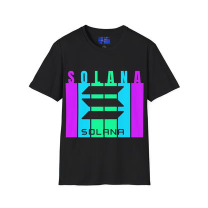 Solana (SOL) Freedom Dark colors Unisex T-Shirt by cypherpunkgear.com