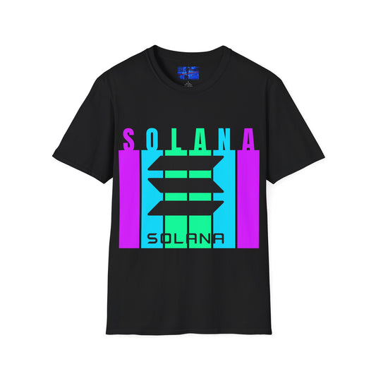 Solana (SOL) Freedom Dark colors Unisex T-Shirt by cypherpunkgear.com
