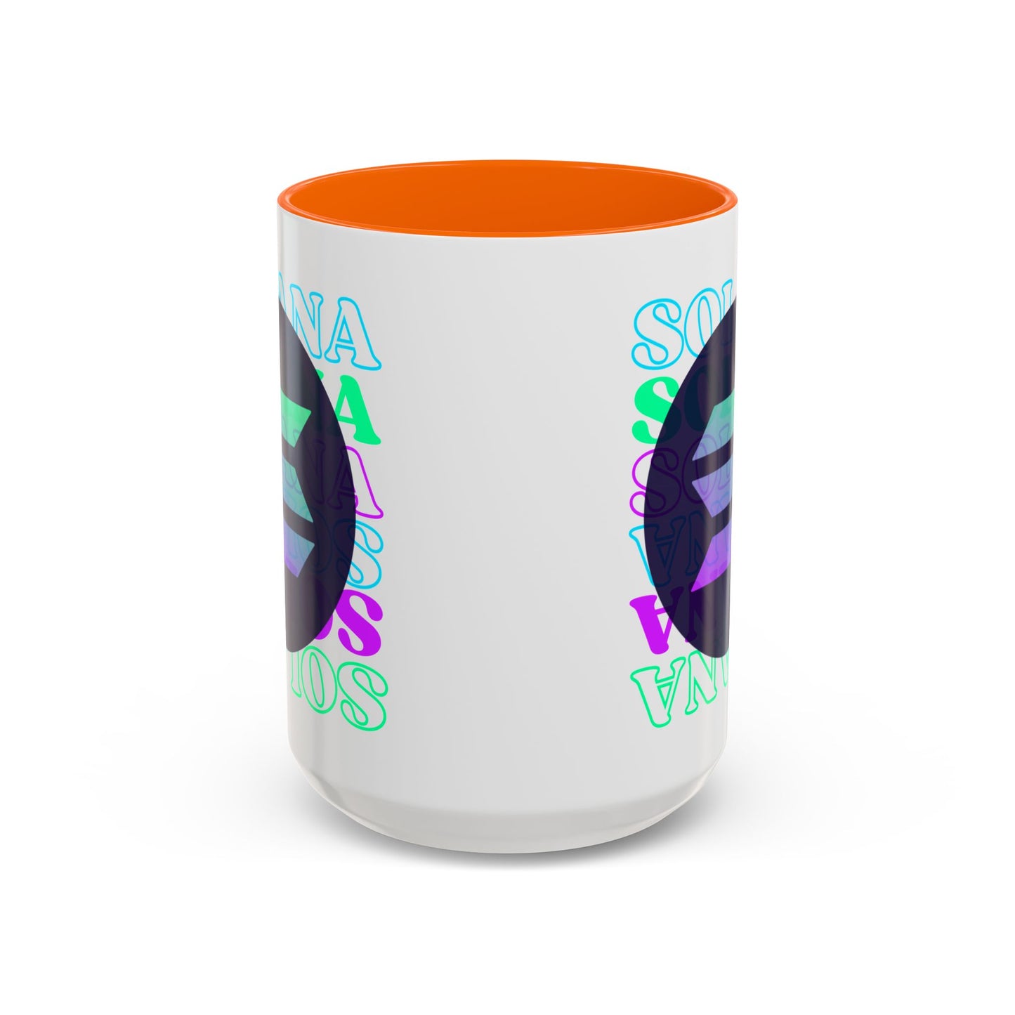 Solana, Solana, Solana (SOL) Accent Mug by cypherpunkgear.com