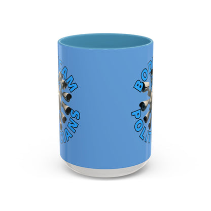 Bodycam the Politicians Cameras Light Blue Accent Mug by cypherpunkgear.com