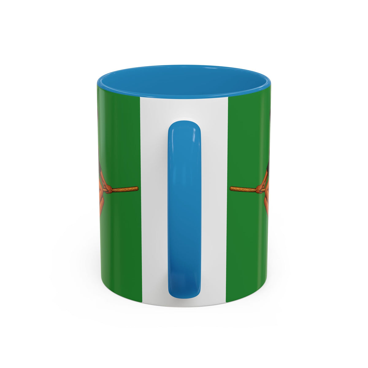 Velvet Vex Green Accent Mug by CreepyCrafts.boo