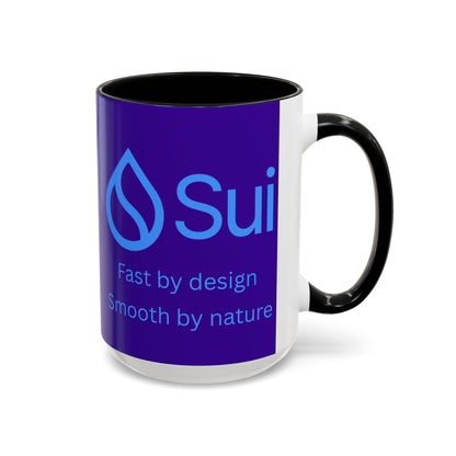 SUI Purple Accent Mug by cypherpunkgear.com