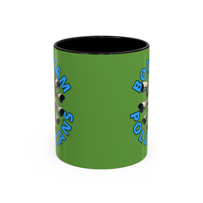 Bodycam the Politicians Cameras Green Accent Mug by cypherpunkgear.com