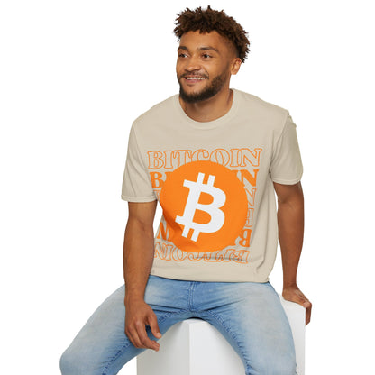 Bitcoin Bitcoin Bitcoin (BTC) Light colors Unisex T-Shirt by cypherpunkgear.com