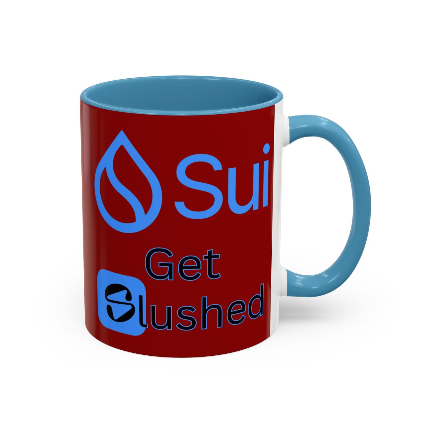 Sui: Get Slushed Red Accent Mug by cypherpunkgear.com