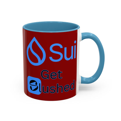 Sui: Get Slushed Red Accent Mug by cypherpunkgear.com