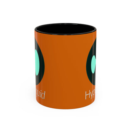 Hyperliquid White font Orange Accent Mug by cypherpunkgear.com