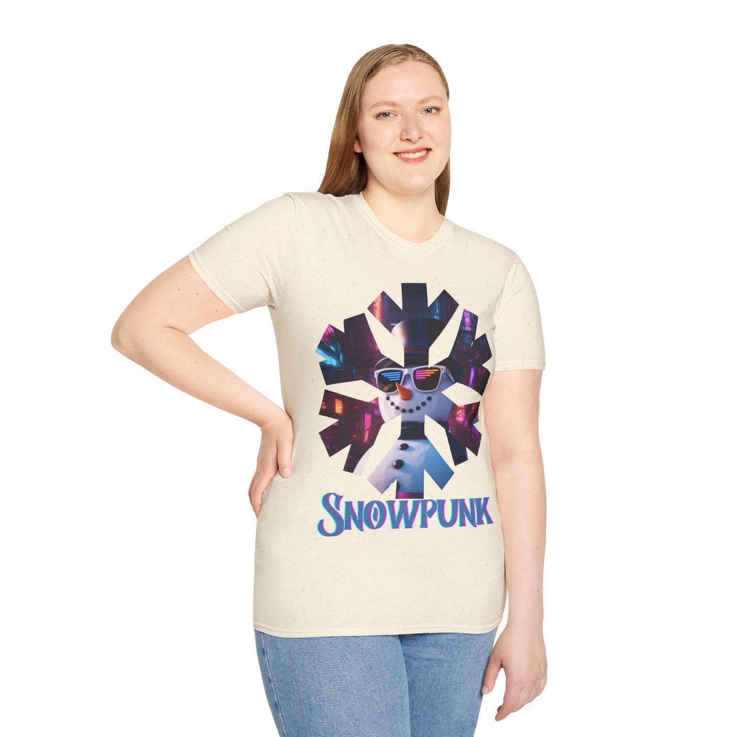 Snowpunk Light colors Unisex T-Shirt by cypherpunkgear.com