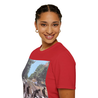 2-sided, Scabby Road Light colors Unisex T-Shirt by CreepyCrafts.boo