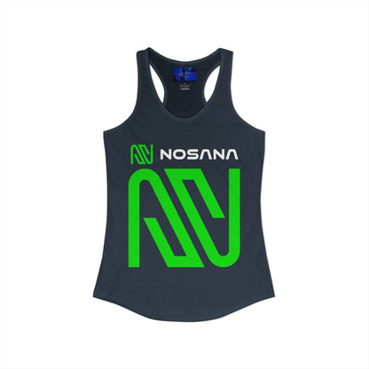 Nosana (NOS) Women's Racerback Tank Top by cypherpunkgear.com