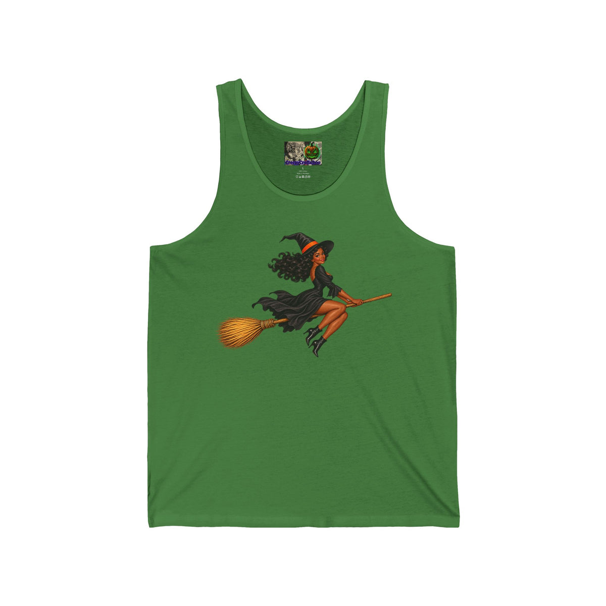 Velvet Vex Unisex Jersey Tank Top by CreepyCrafts.boo