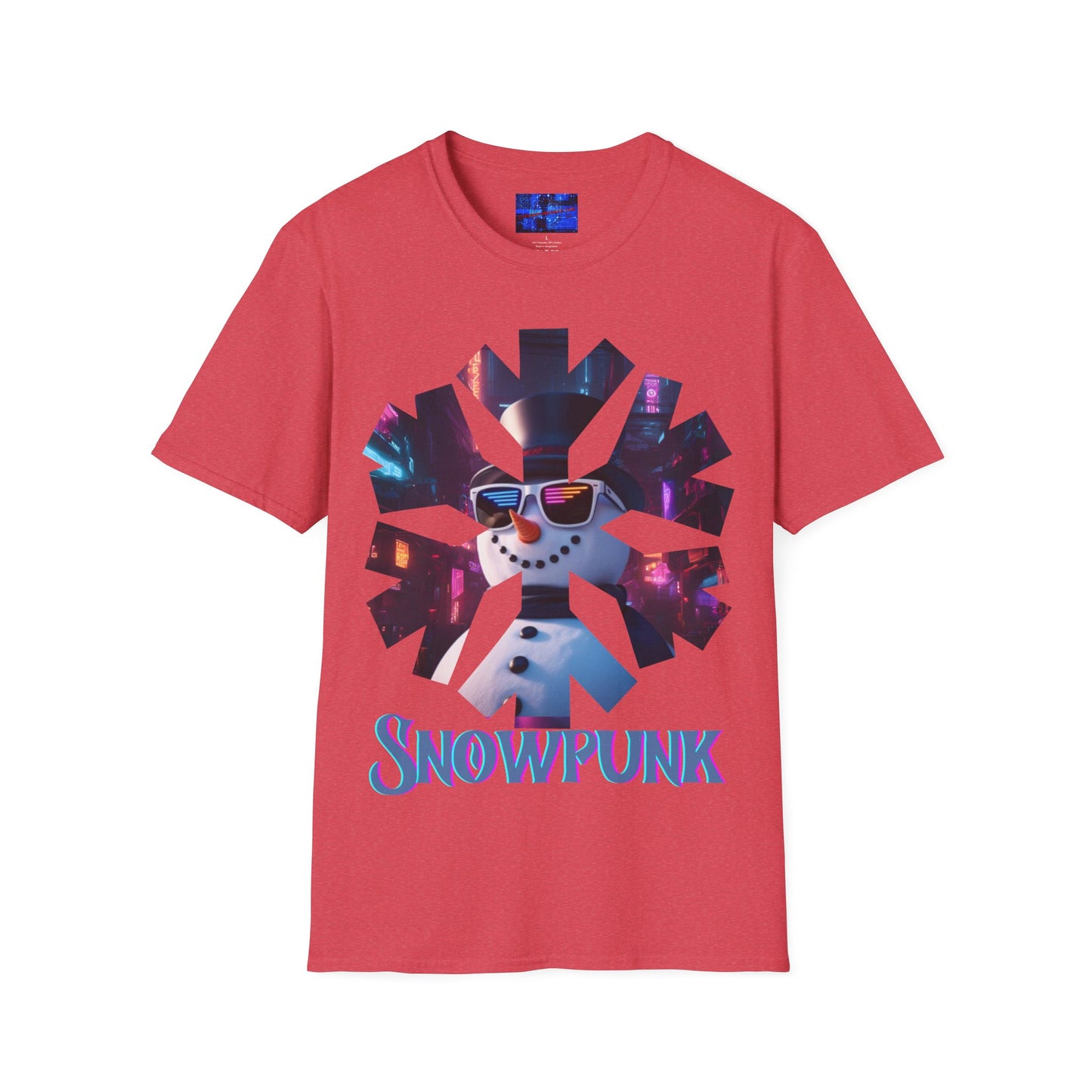 Snowpunk Light colors Unisex T-Shirt by cypherpunkgear.com