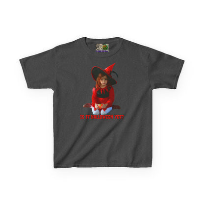 Is it Halloween yet? Kids Heavy Cotton™ Tee by CreepyCrafts.boo