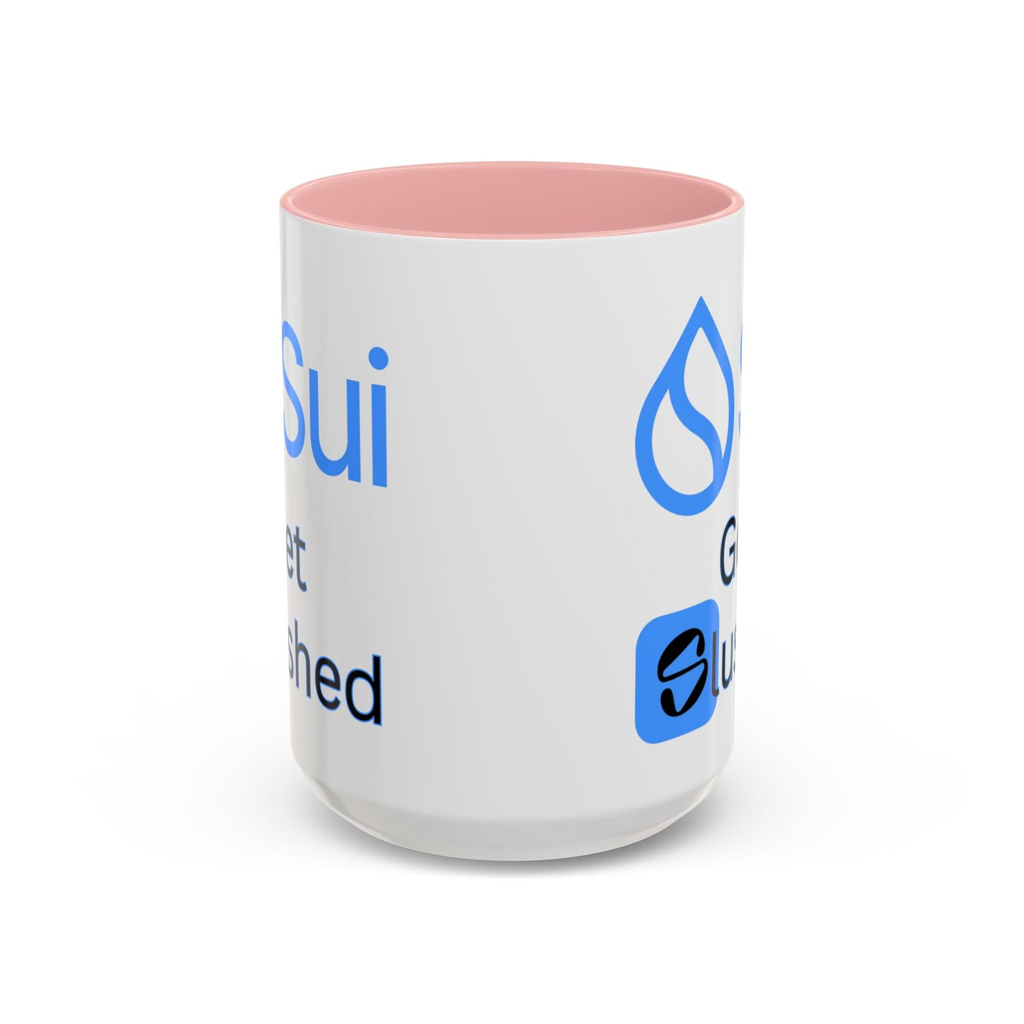 Sui: Get Slushed White Accent Mug by cypherpunkgear.com