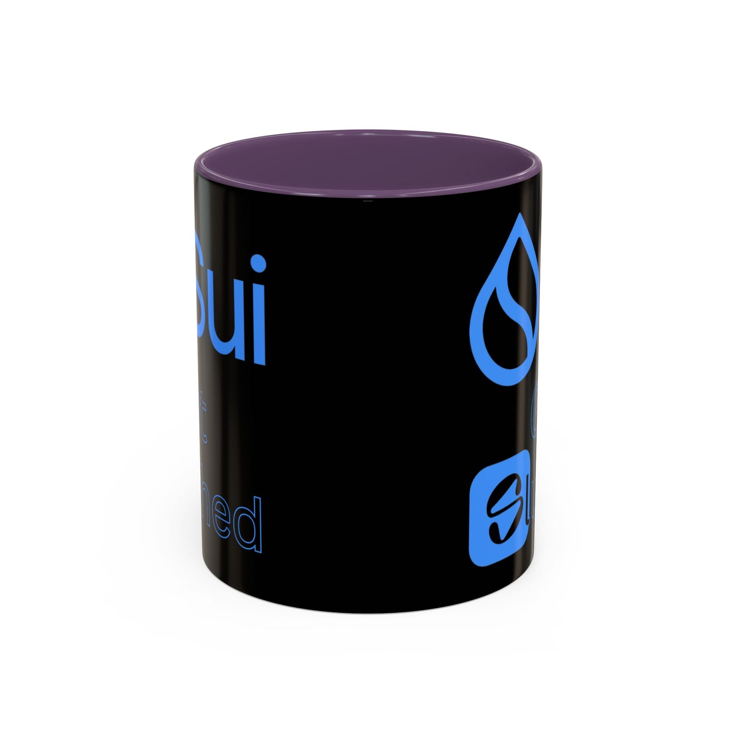 Sui: Get Slushed Black Accent Mug by cypherpunkgear.com
