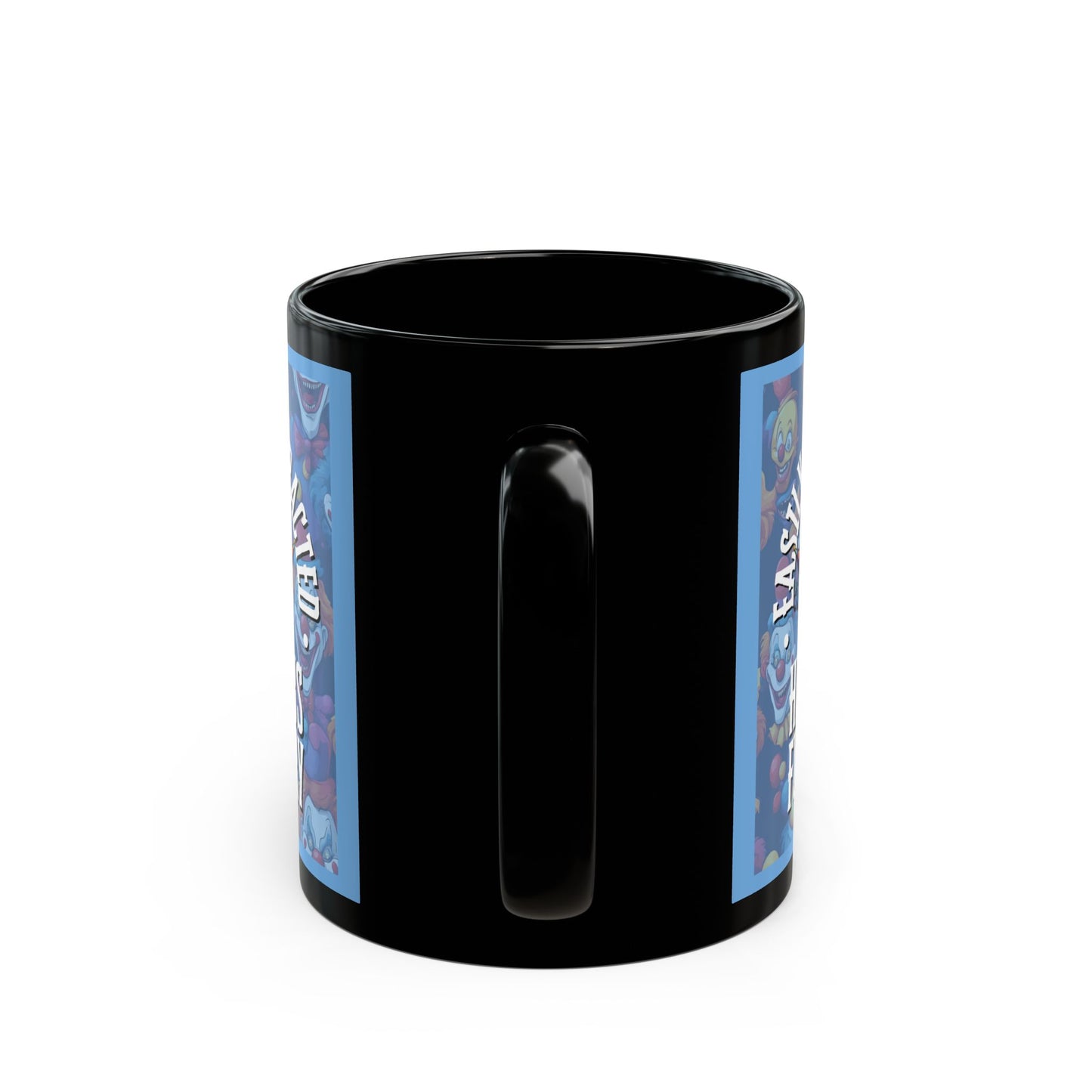 Easily Distracted by Heinous Fuckery Little Jinx Light Blue Mug by cypherpunkgear.com