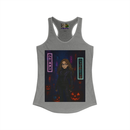 Hethyr Neon Women's Racerback Tank Top by CreepyCrafts.boo