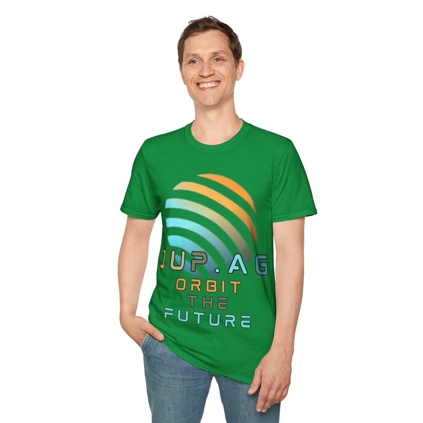 Jupiter (JUP) Orbit the Future DKcolors Unisex T-Shirt by cypherpunkgear