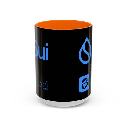 Sui: Get Slushed Black Accent Mug by cypherpunkgear.com