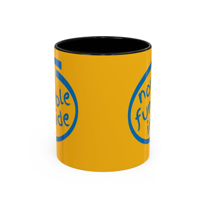 Non-Fungible Inside Yellow Accent Mug by cypherpunkgear.com