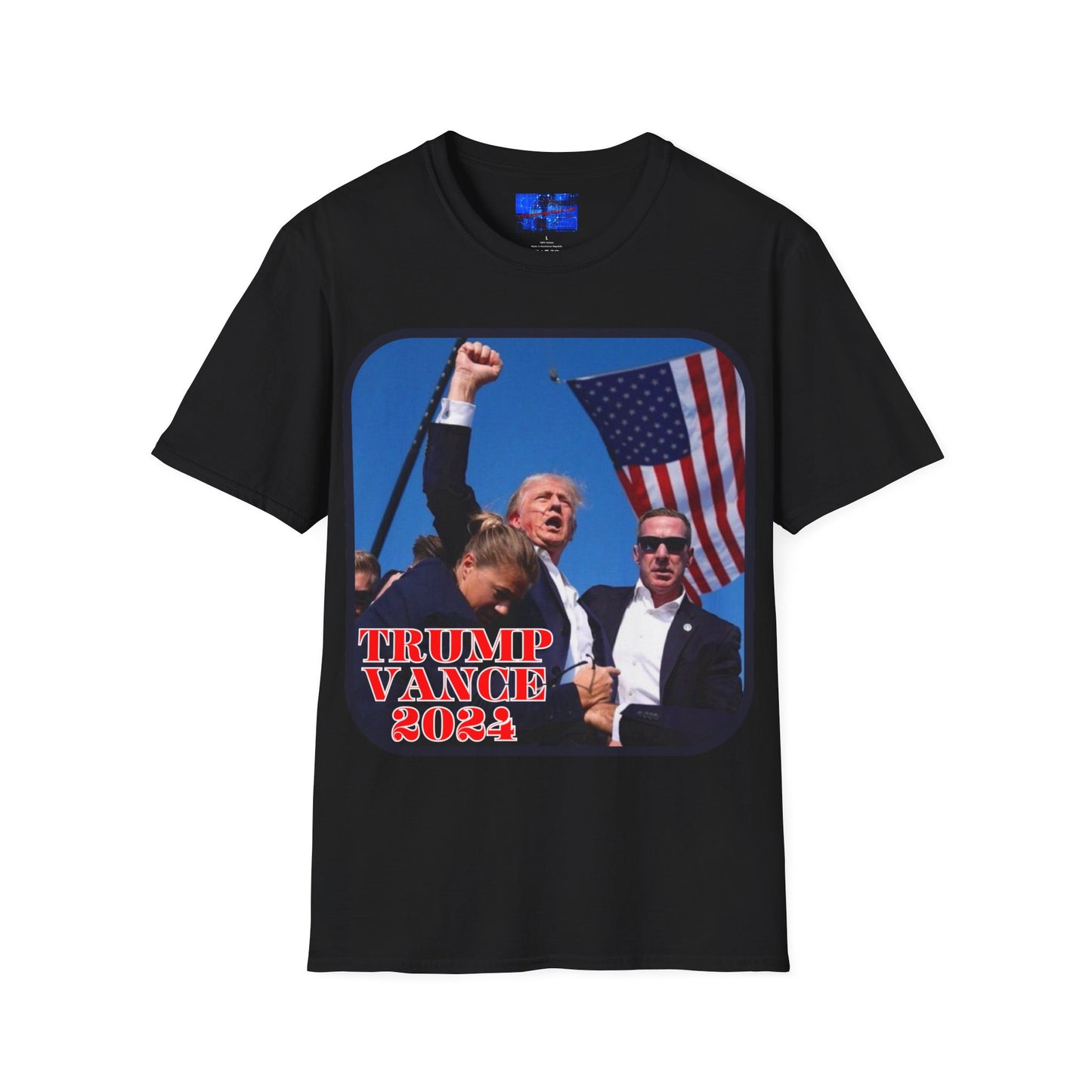 Trump and Vance 2024 DKcolors Unisex T-Shirt by cypherpunkgear