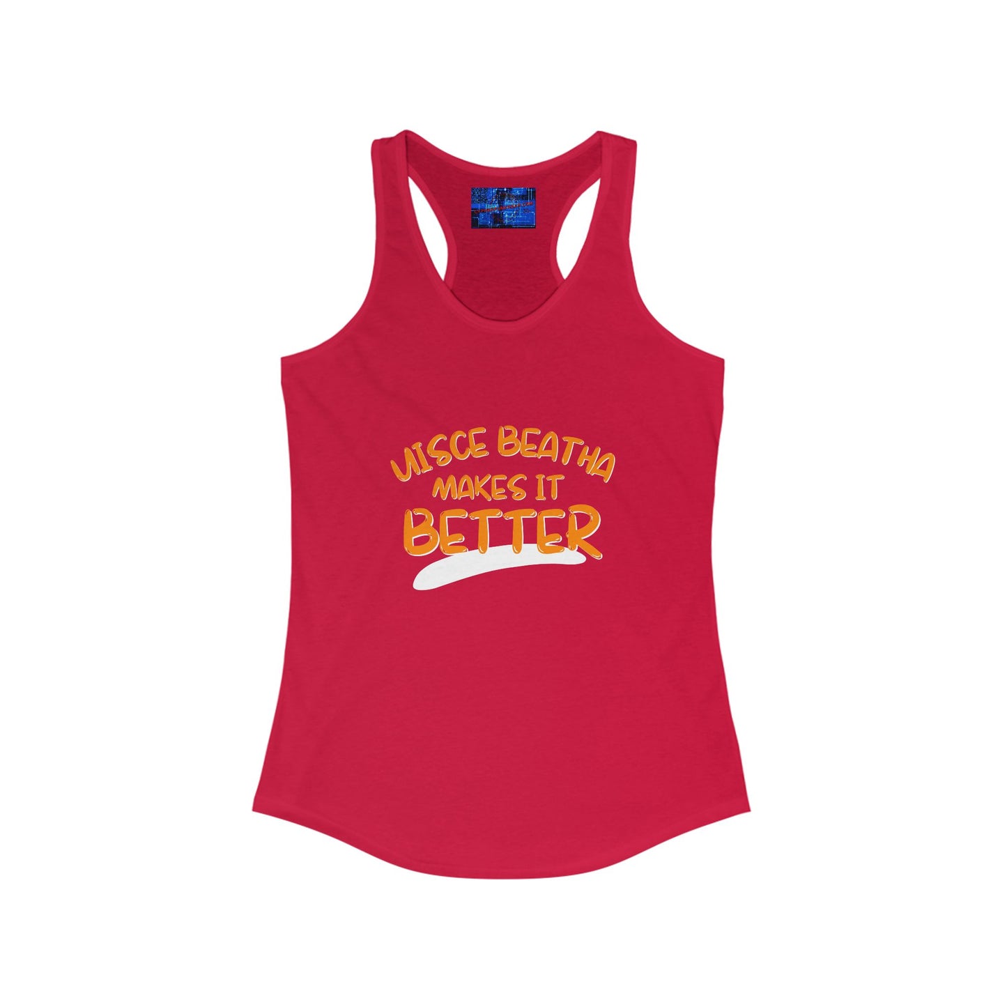 Uisce Beatha makes it better OGfont Women's Racerback Tank Top by cypherpunkgear.com