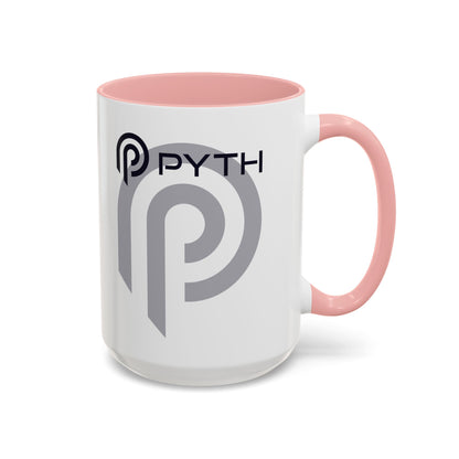Pyth (PYTH) Accent Mug by cypherpunkgear.com