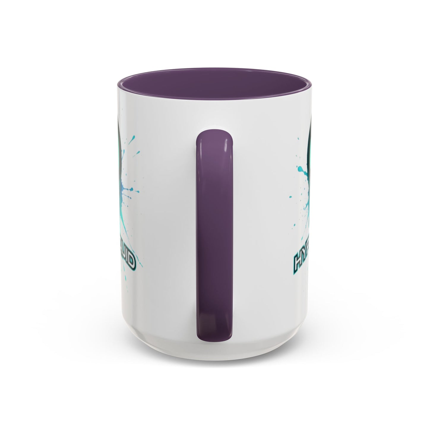HYPE Drip White Accent Mug by cypherpunkgear.com