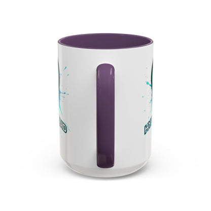 HYPE Drip White Accent Mug by cypherpunkgear.com