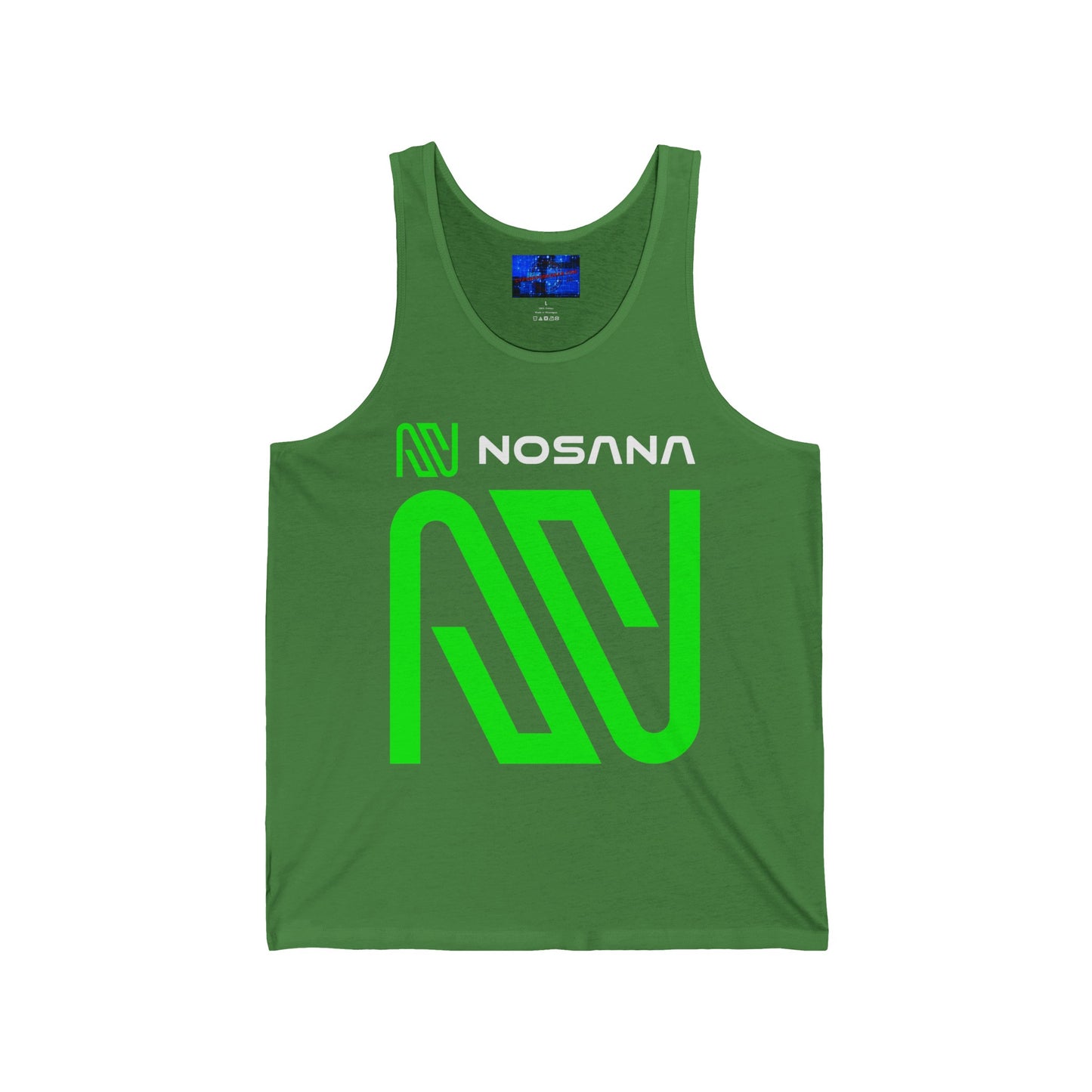 Nosana (NOS) Unisex Jersey Tank Top by cypherpunkgear