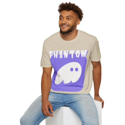 Phantom Hot Wallet Light colors Unisex T-Shirt by cypherpunkgear.com