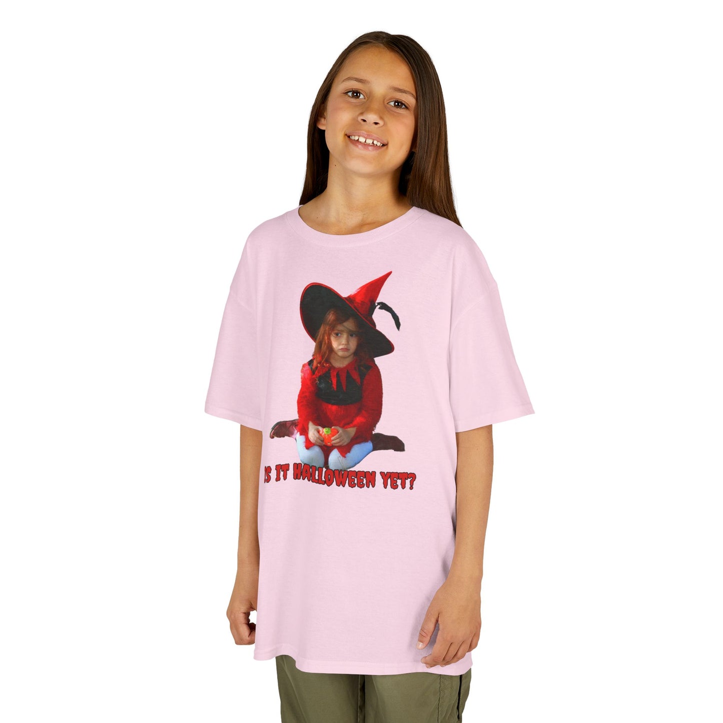 Is it Halloween yet? Kids Heavy Cotton™ Tee by CreepyCrafts.boo