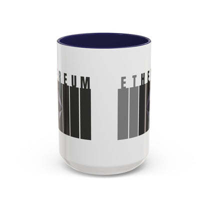 Ethereum (ETH) Accent Mug by cypherpunkgear