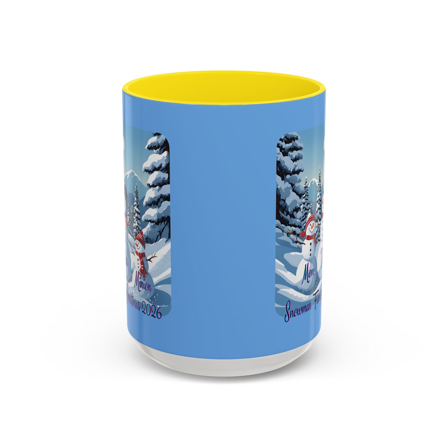 Snowman Family of 3 Accent Mug by cypherpunkgear.com