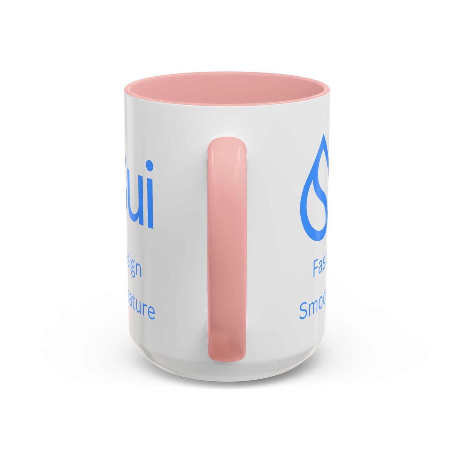 SUI White Accent Mug by cypherpunkgear.com