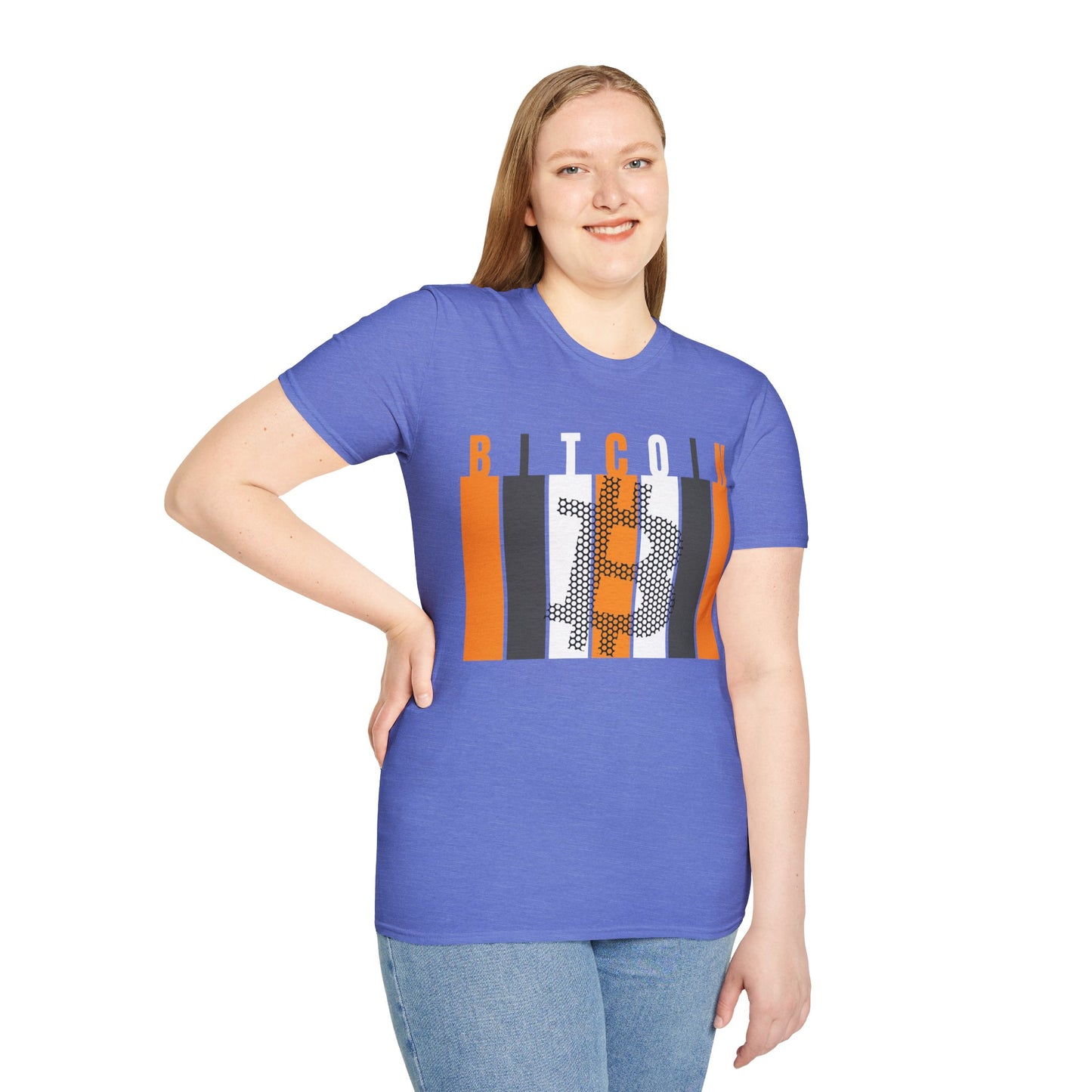 Bitcoin (BTC) Freedom LTcolors Unisex T-Shirt by cypherpunkgear.com