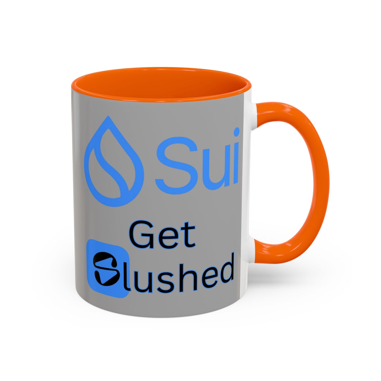 Sui: Get Slushed Grey Accent Mug by cypherpunkgear.com