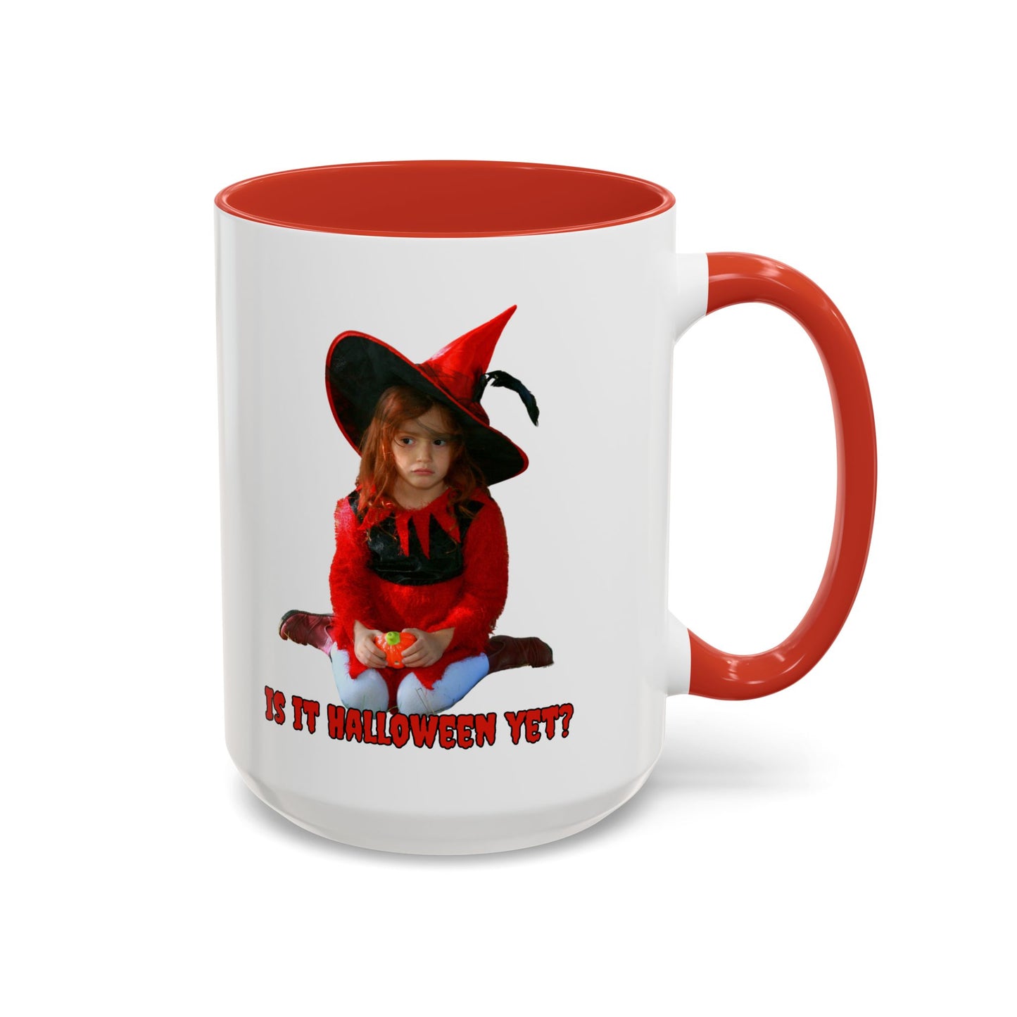 Is it Halloween yet? Accent Mug by cypherpunkgear