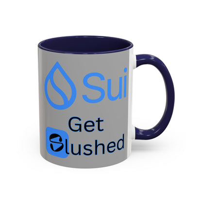 Sui: Get Slushed Grey Accent Mug by cypherpunkgear.com