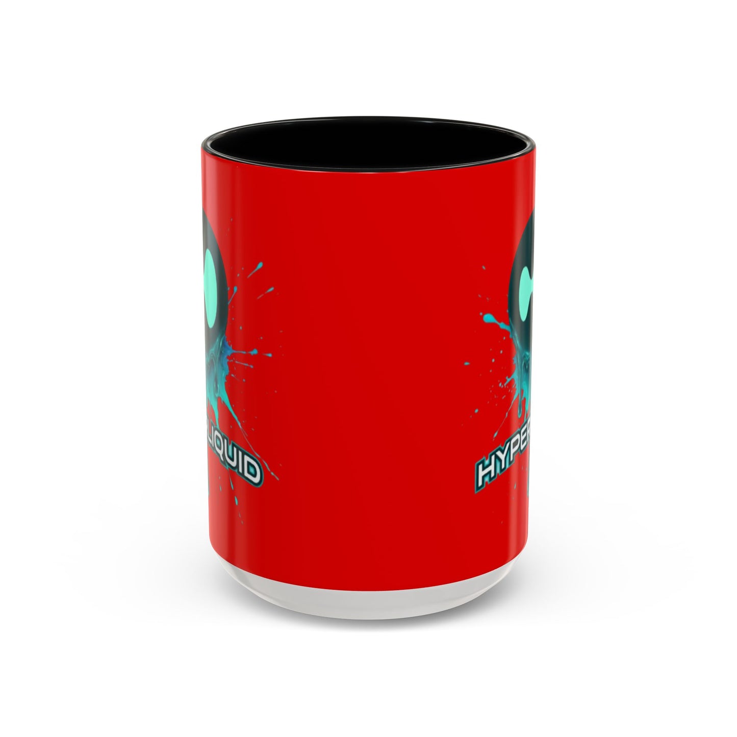 HYPE Drip Red Accent Mug by cypherpunkgear.com