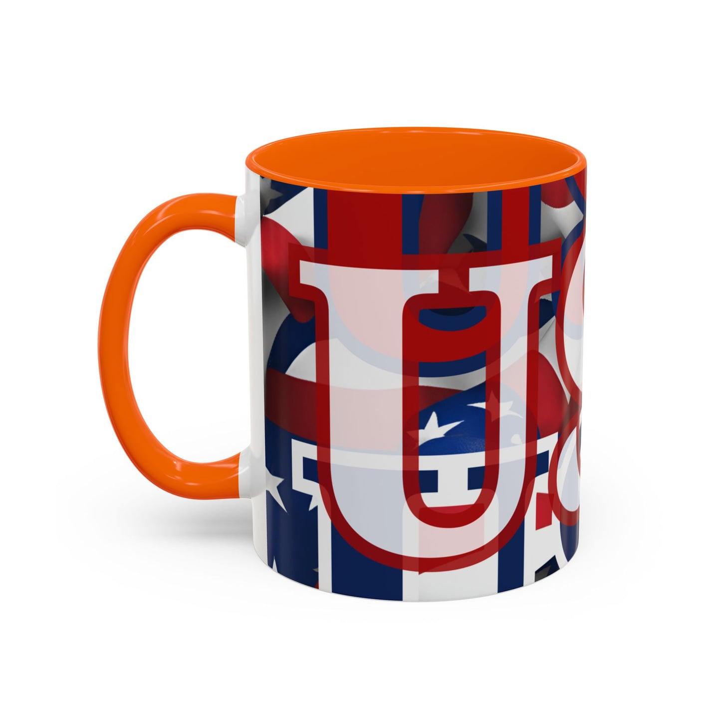 ¡EE.UU! ¡EE.UU! ¡EE.UU! ¡Patriota por cypherpunkgear! Taza de café decorativa (11, 15 oz)